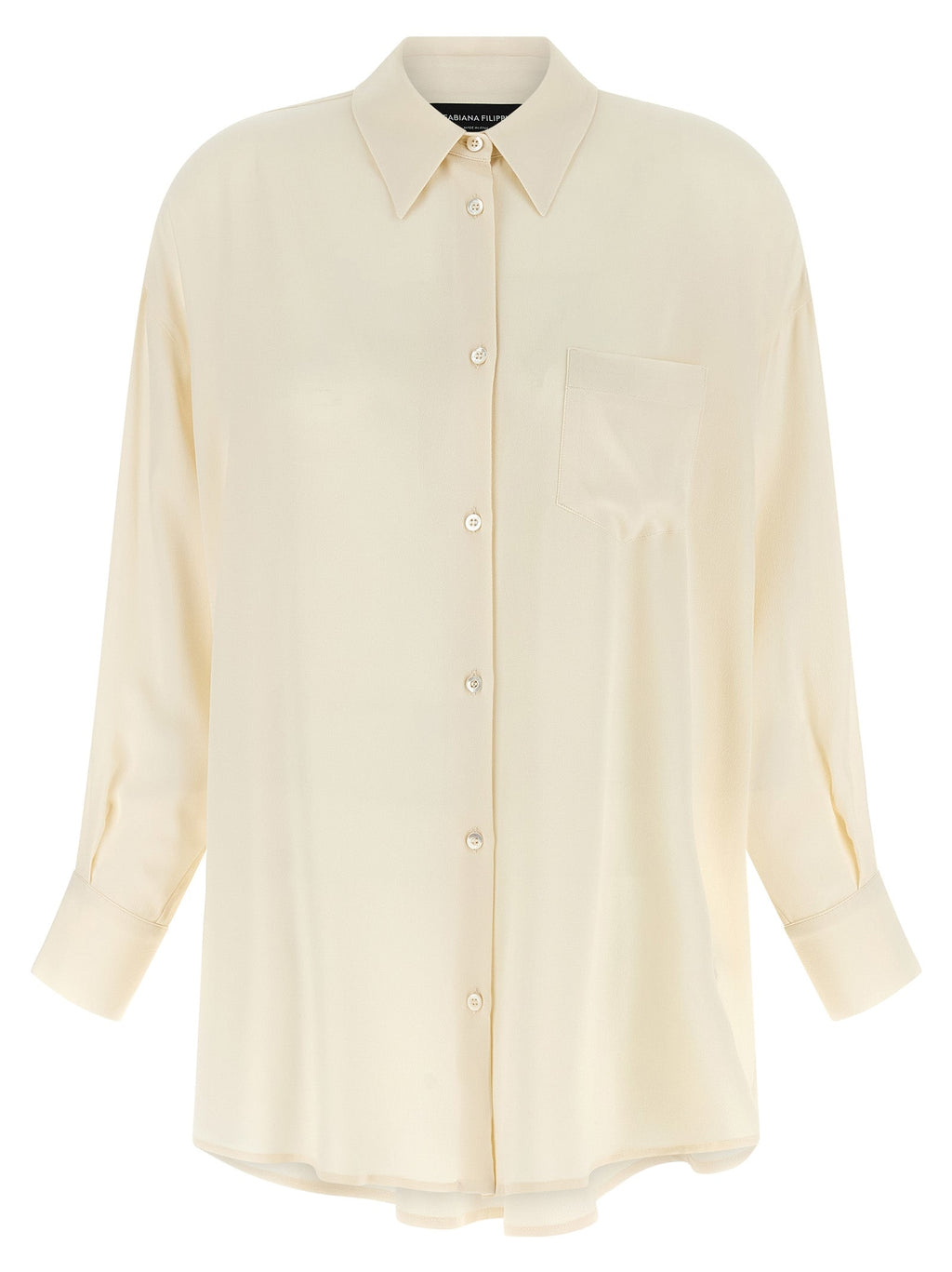 Fabiana Filippi Beige Acetate Blouse
