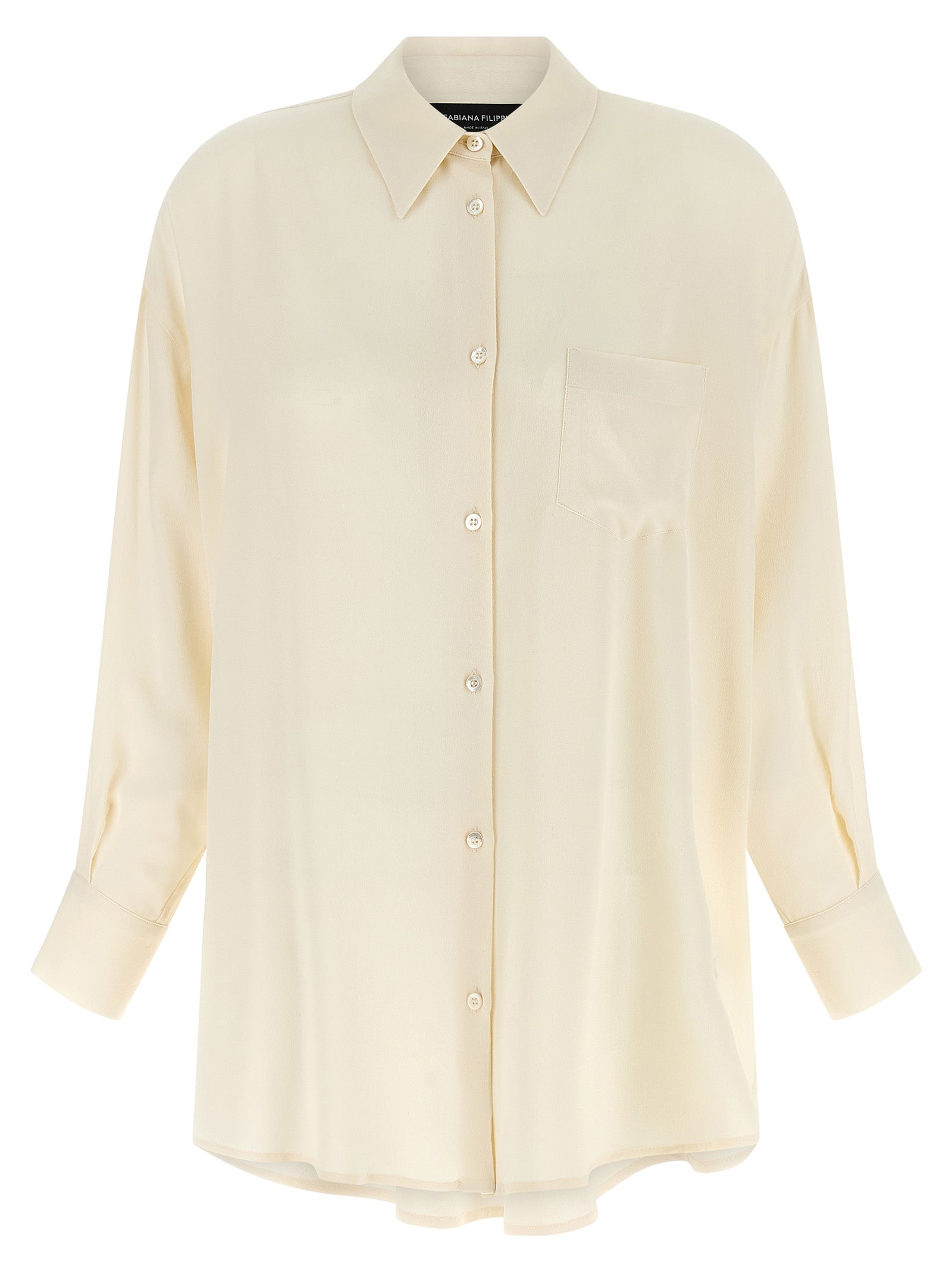 Fabiana Filippi Beige Acetate Blouse