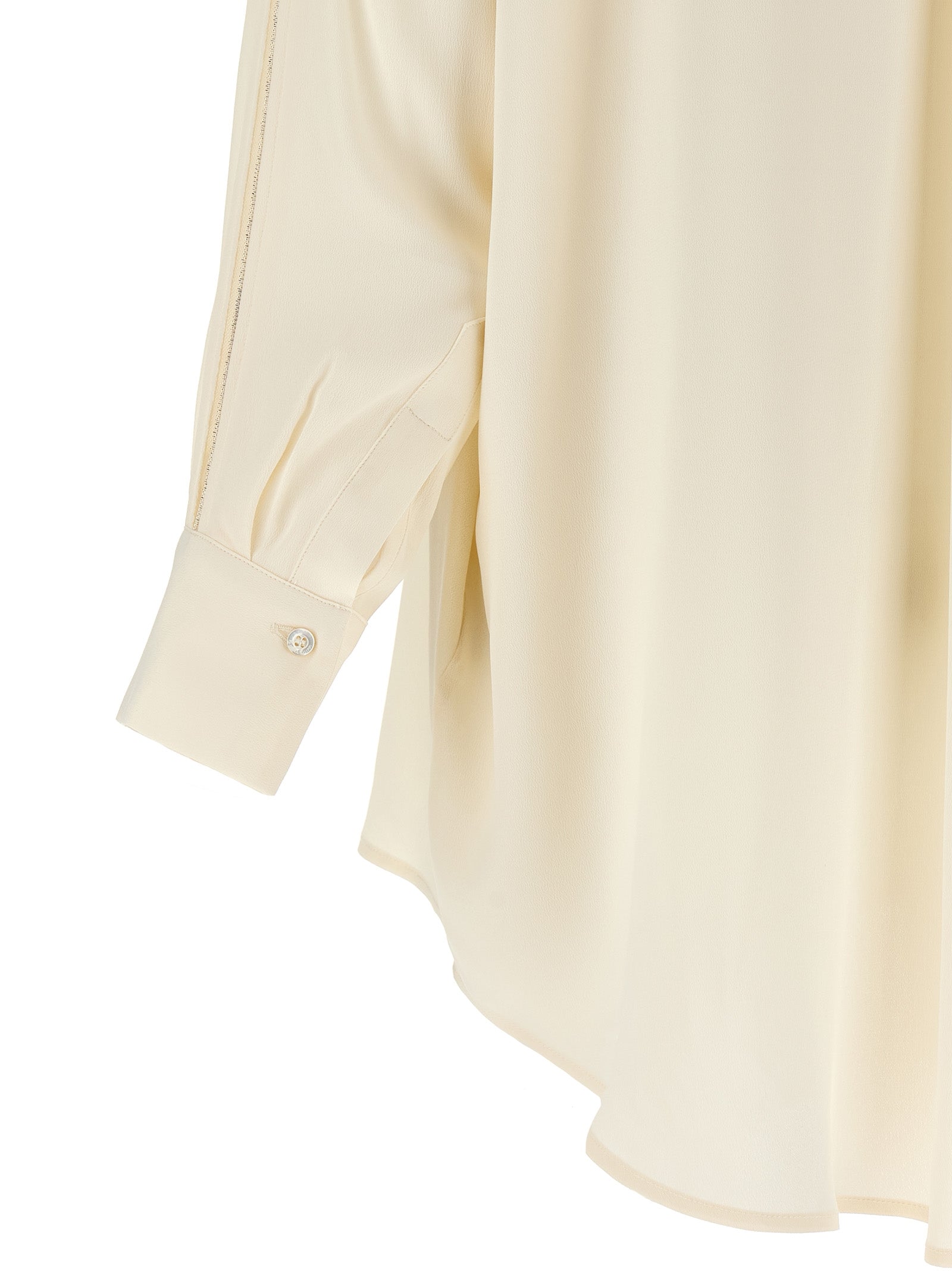 Fabiana Filippi Beige Acetate Blouse