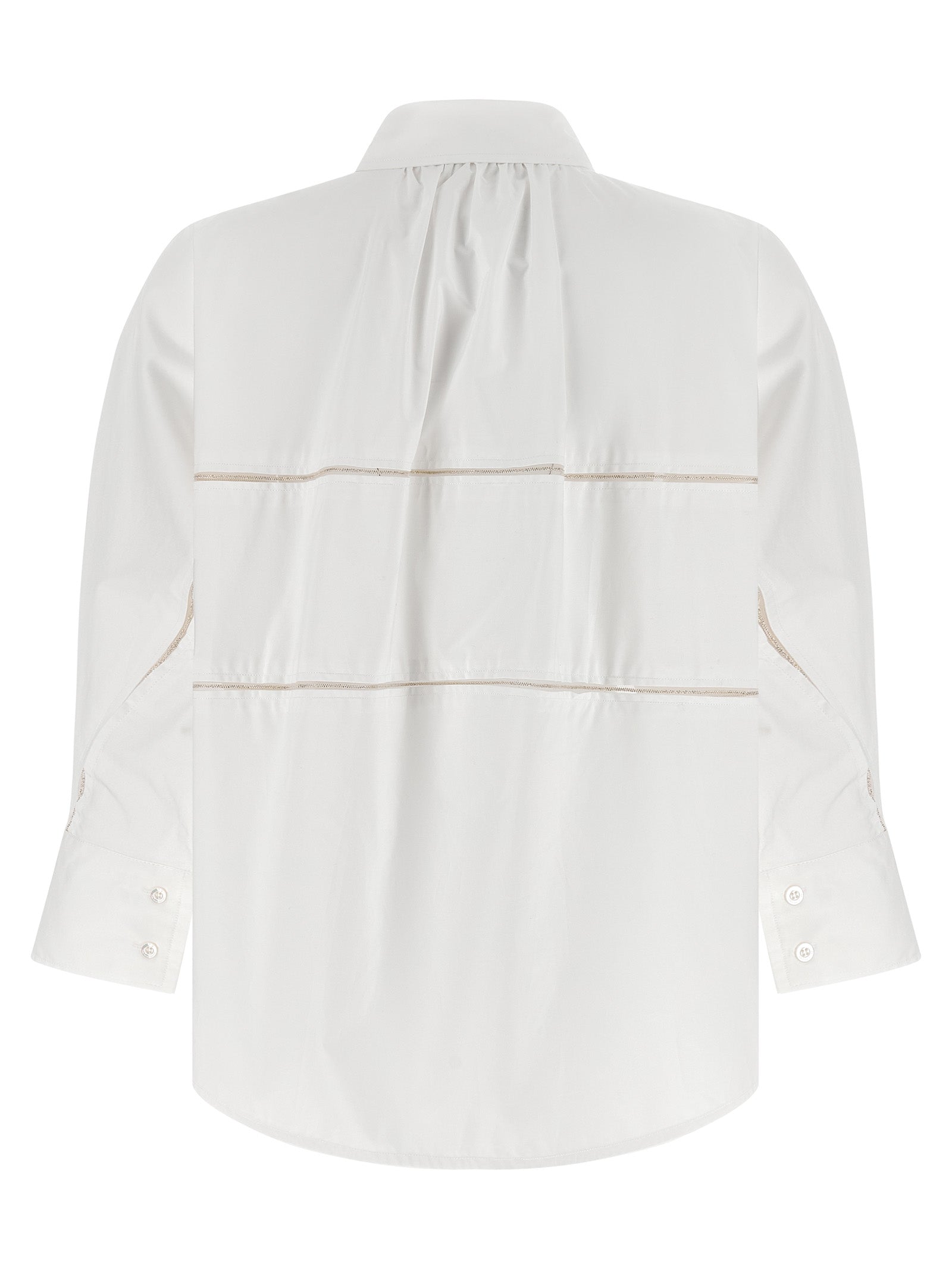 Fabiana Filippi White Cotton Blouse