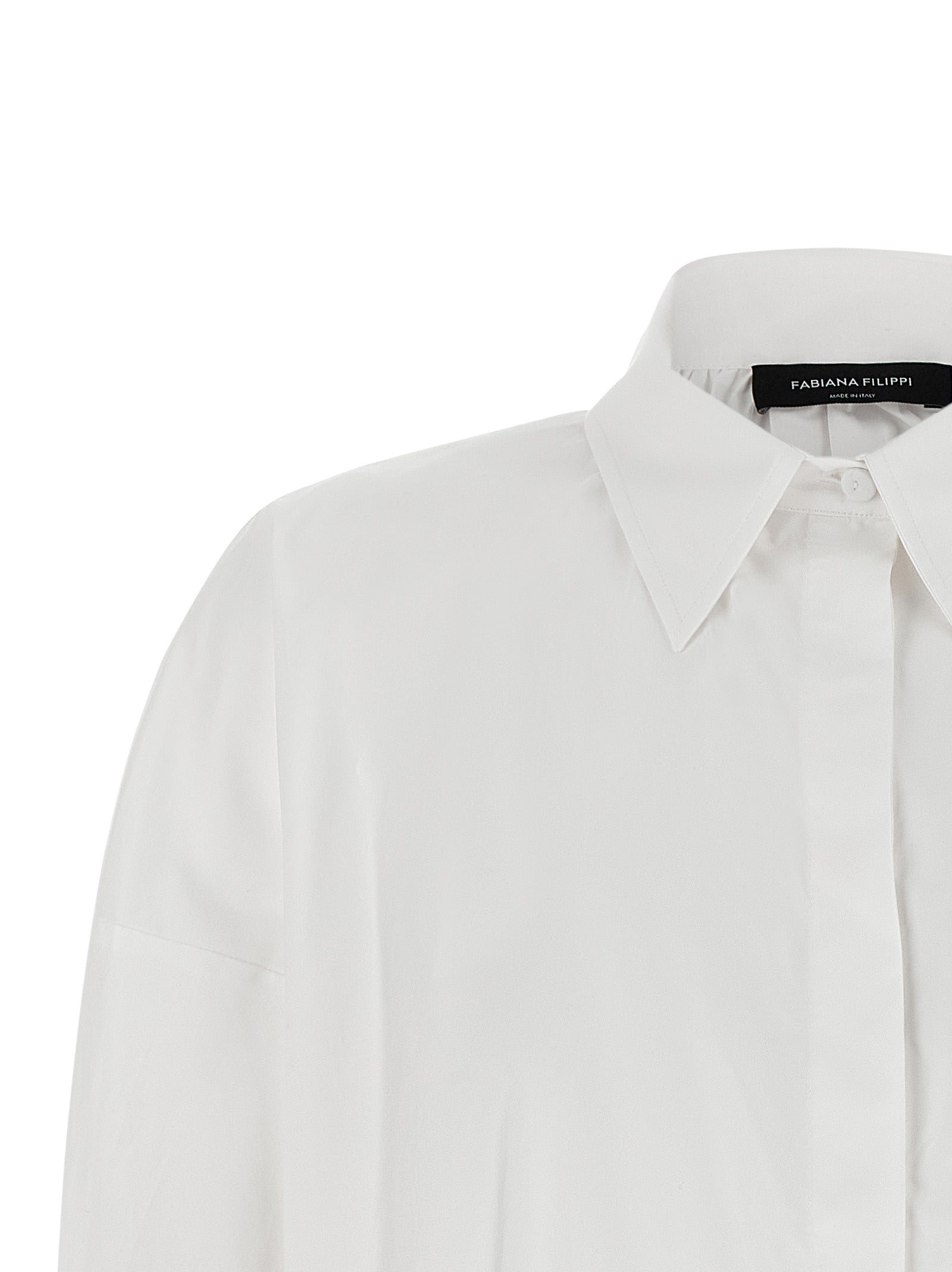 Fabiana Filippi White Cotton Blouse