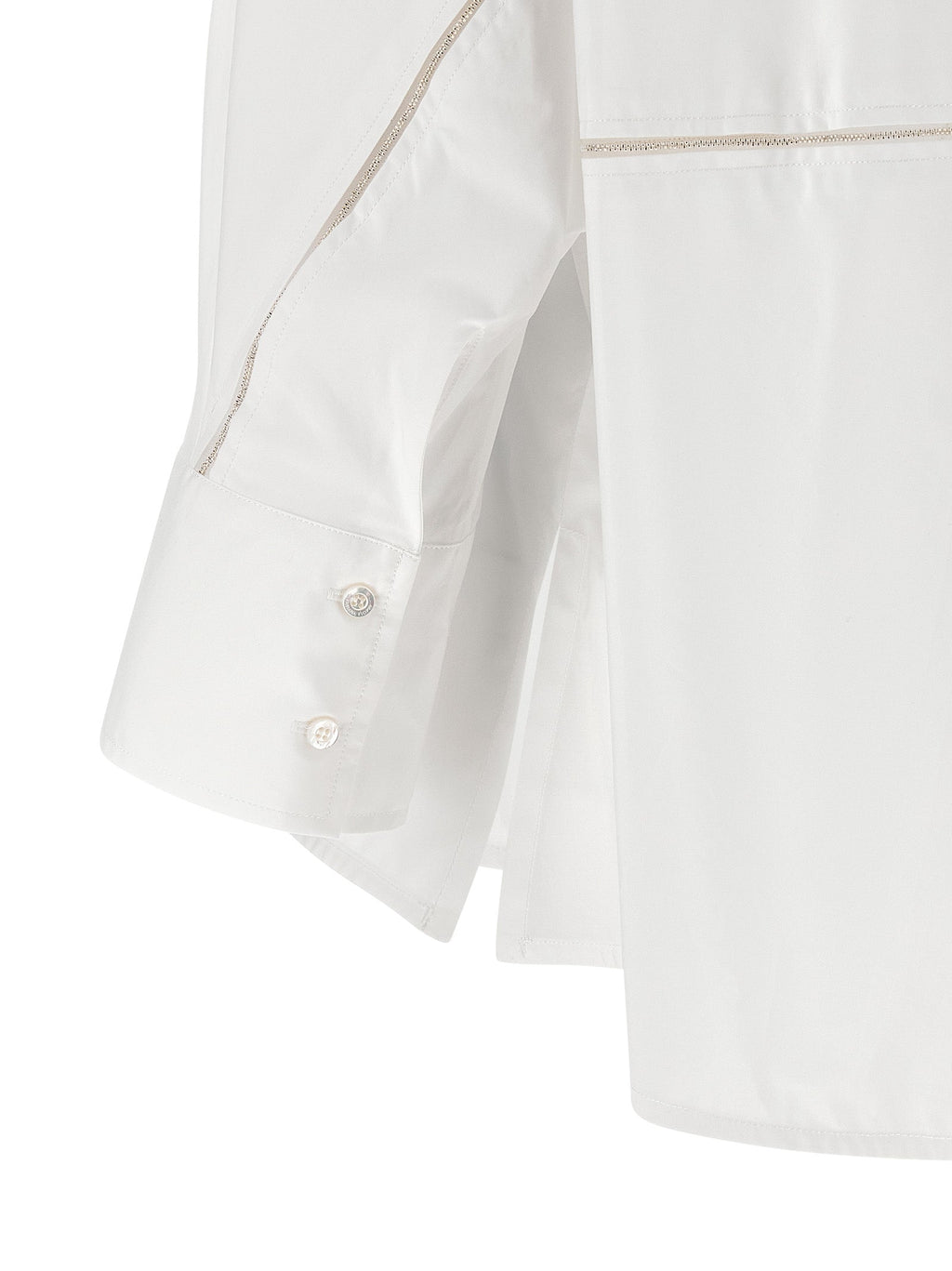Fabiana Filippi White Cotton Blouse