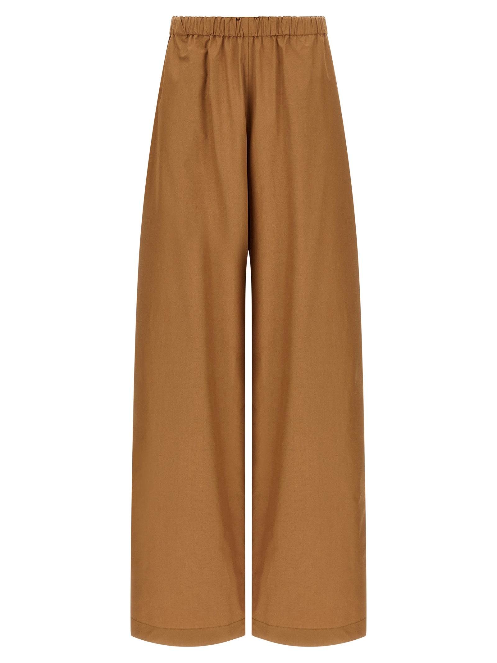 Fabiana Filippi Brown Cotton Casual Pants