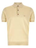 Etro Beige Cotton Polo Shirt
