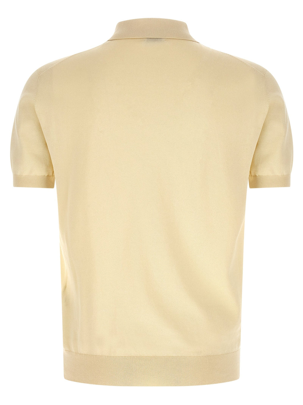 Etro Beige Cotton Polo Shirt