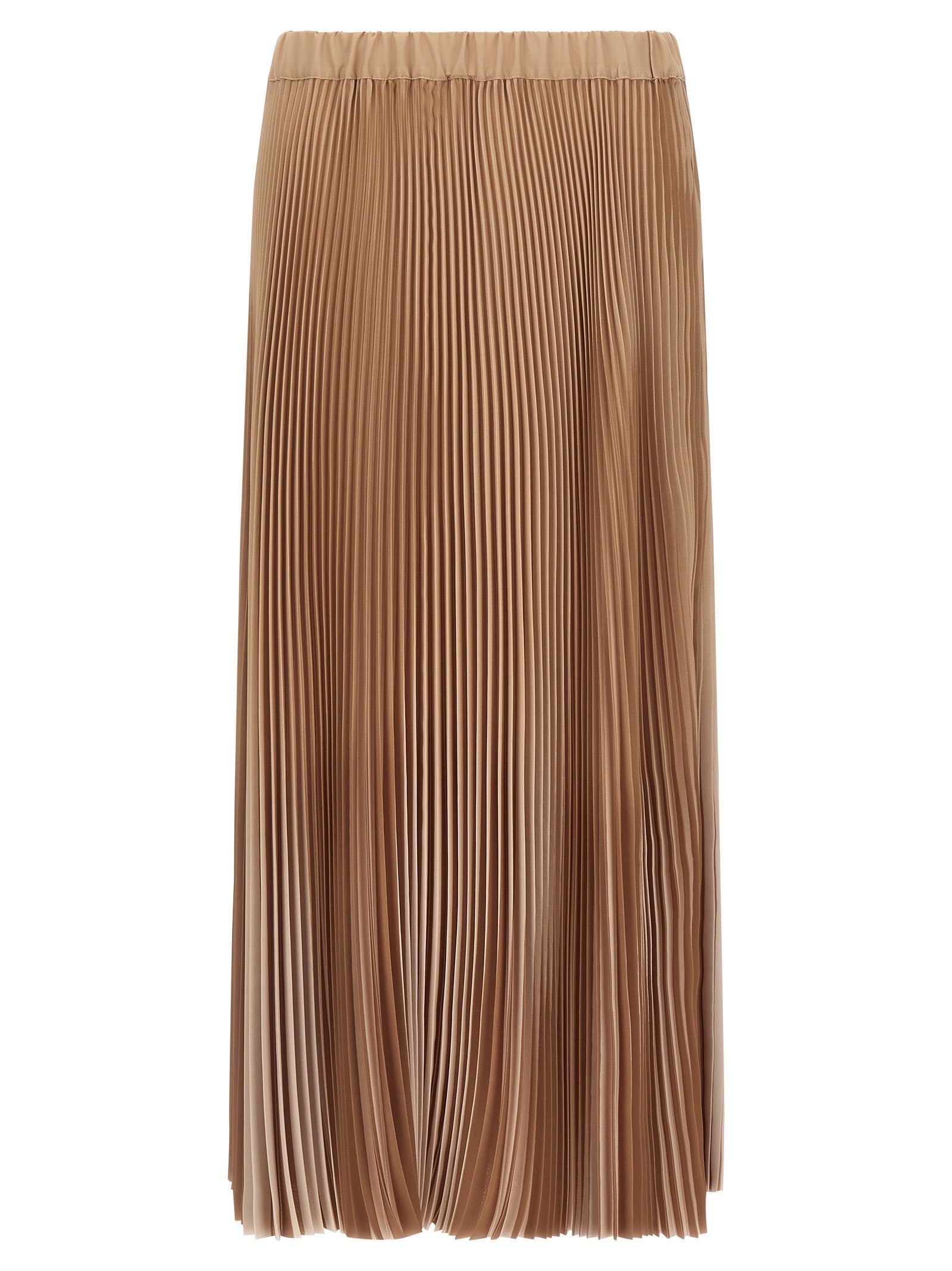 Fabiana Filippi Beige Polyester Midi Skirt