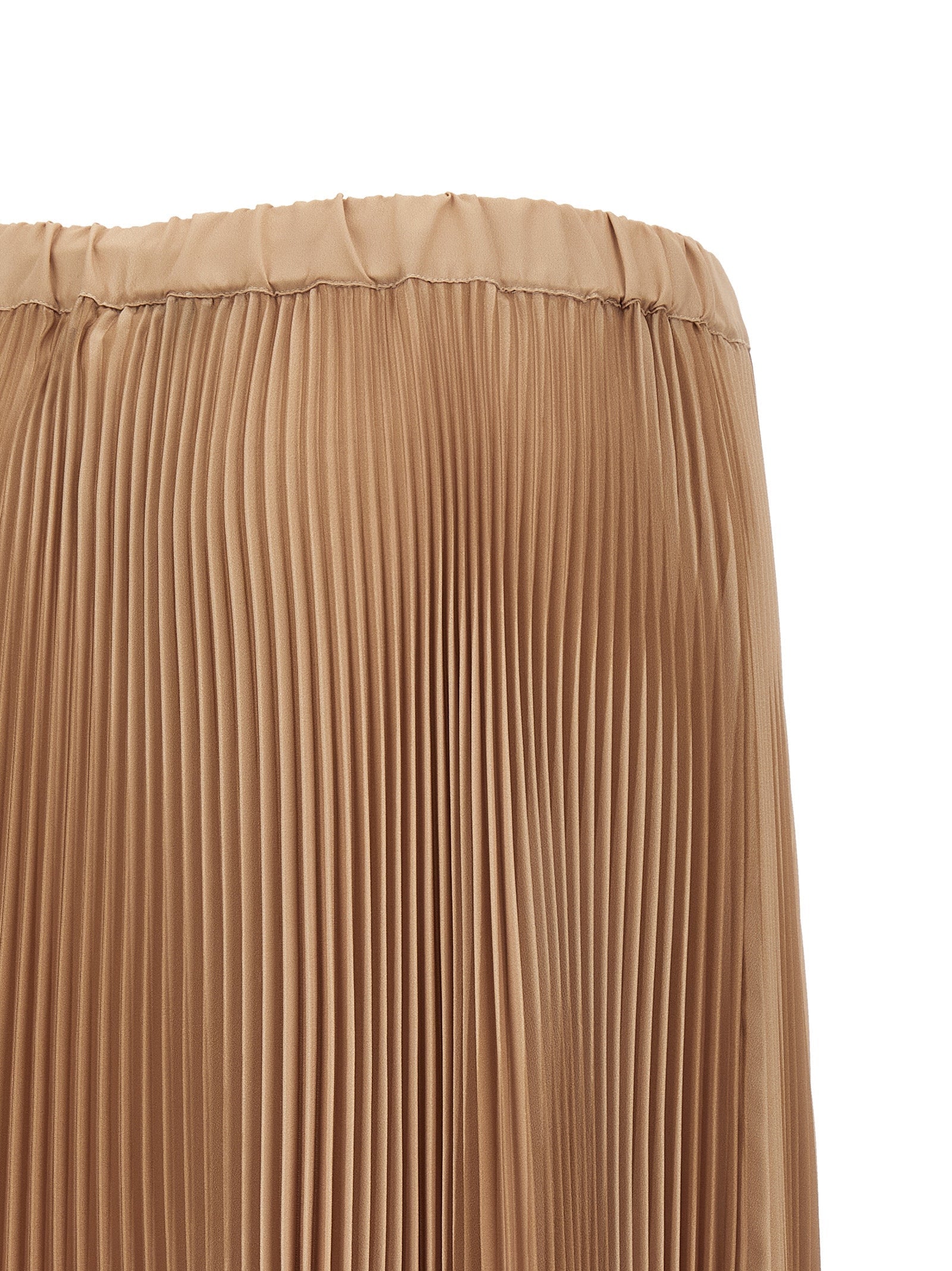 Fabiana Filippi Beige Polyester Midi Skirt