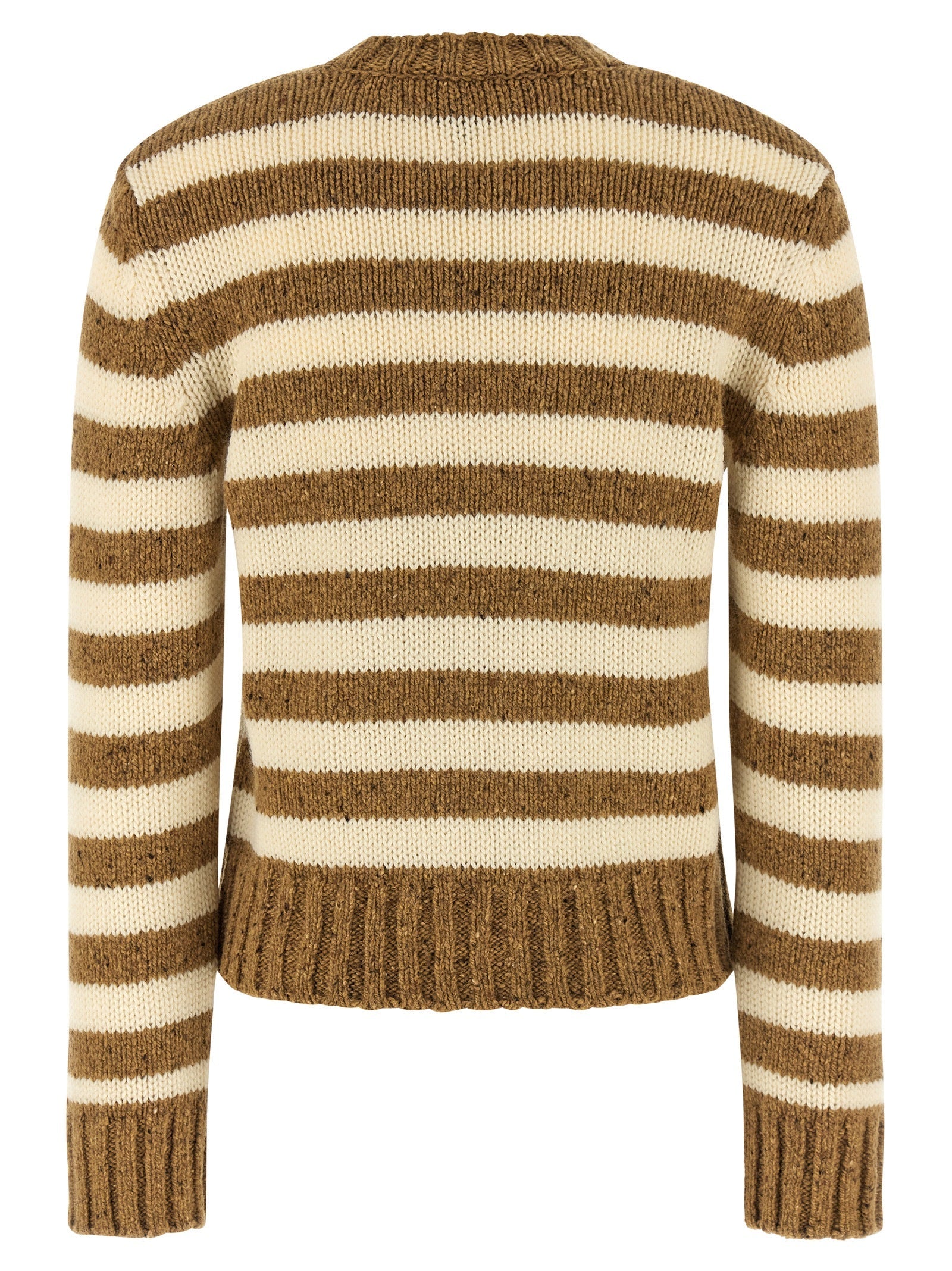 A.P.C. Brown Virgin Wool Cardigan