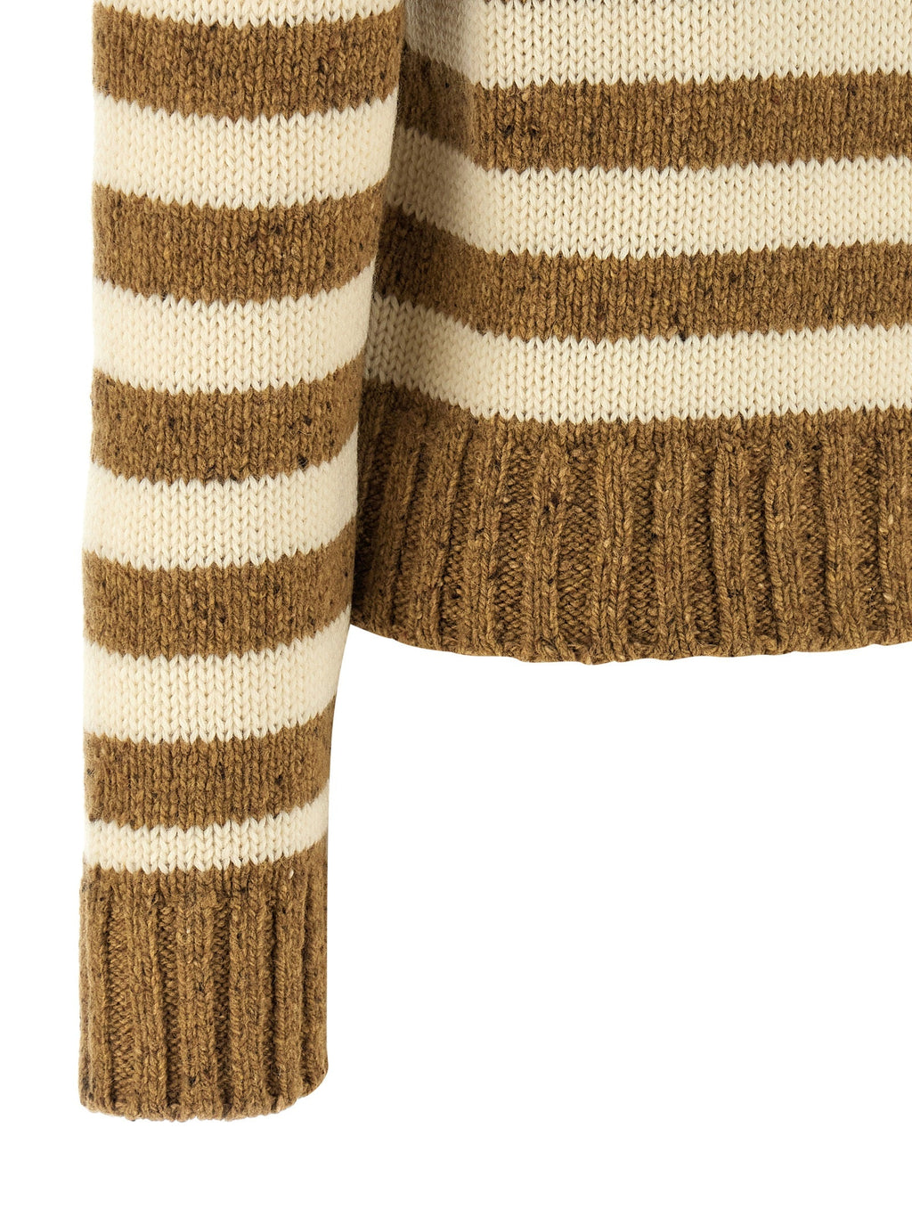 A.P.C. Brown Virgin Wool Cardigan