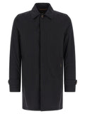 MooRER Blue Polyamide Coat