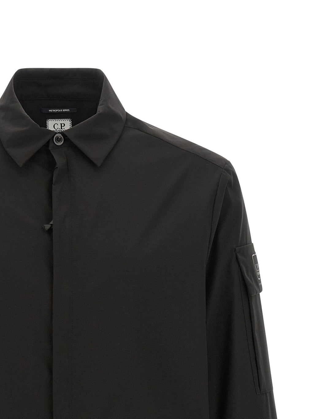 C.P. Company Black Polyester Blouse