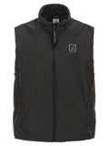 C.P. Company Black Polyamide Sleeveless Jacket
