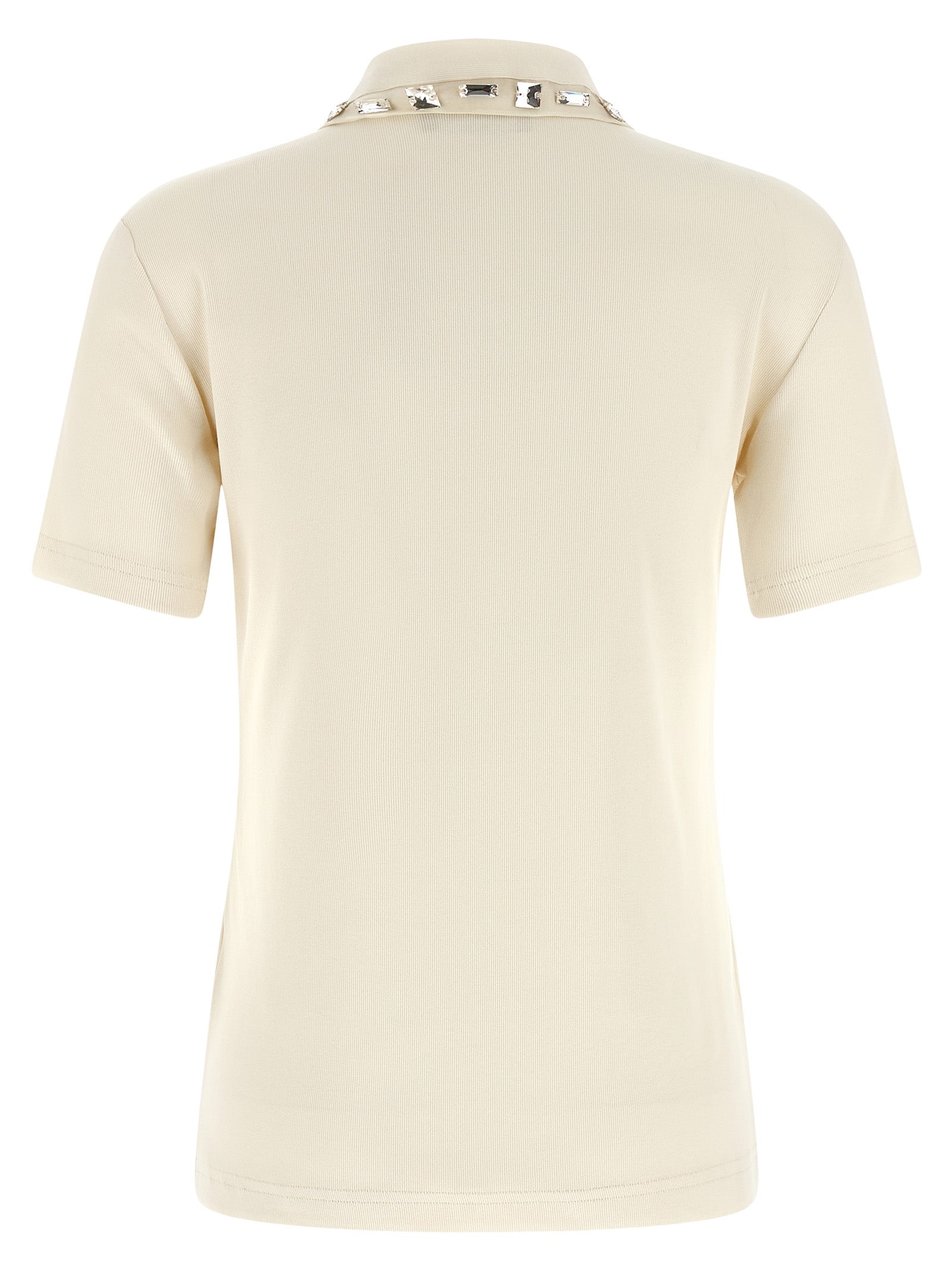 Fabiana Filippi Beige Cotton Polo Shirt
