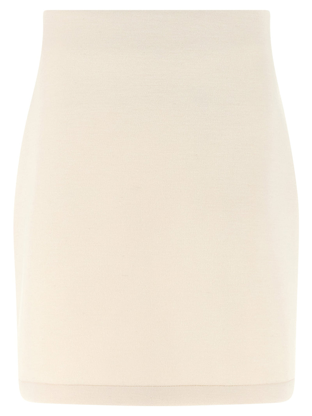 Fabiana Filippi Beige Modal Long Skirt