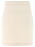 Fabiana Filippi Beige Modal Long Skirt