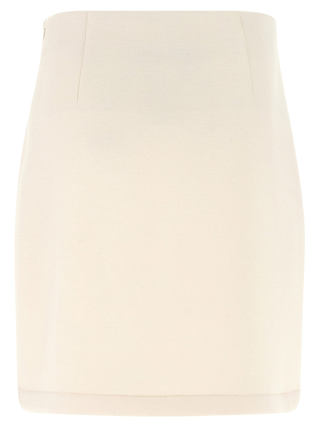 Fabiana Filippi Beige Modal Long Skirt