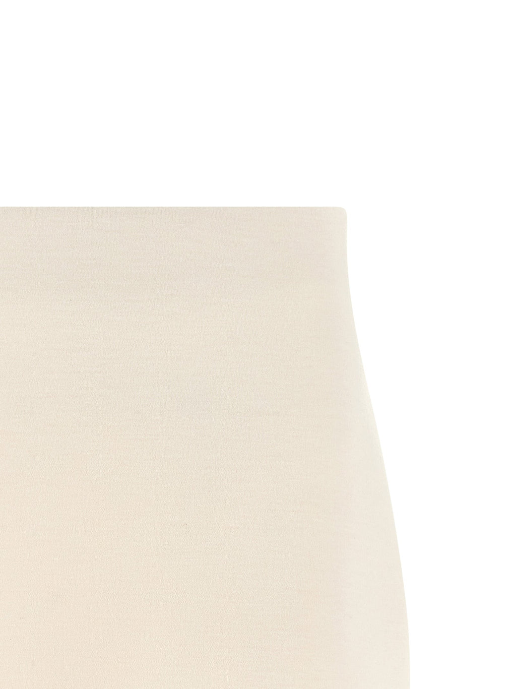 Fabiana Filippi Beige Modal Long Skirt