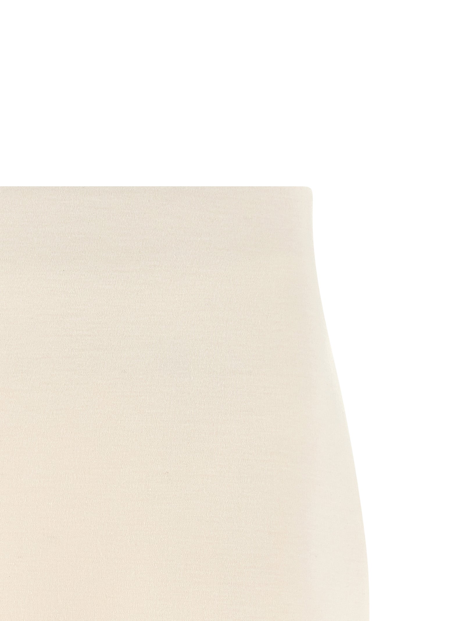 Fabiana Filippi Beige Modal Long Skirt