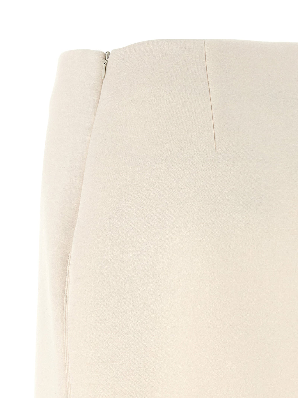 Fabiana Filippi Beige Modal Long Skirt