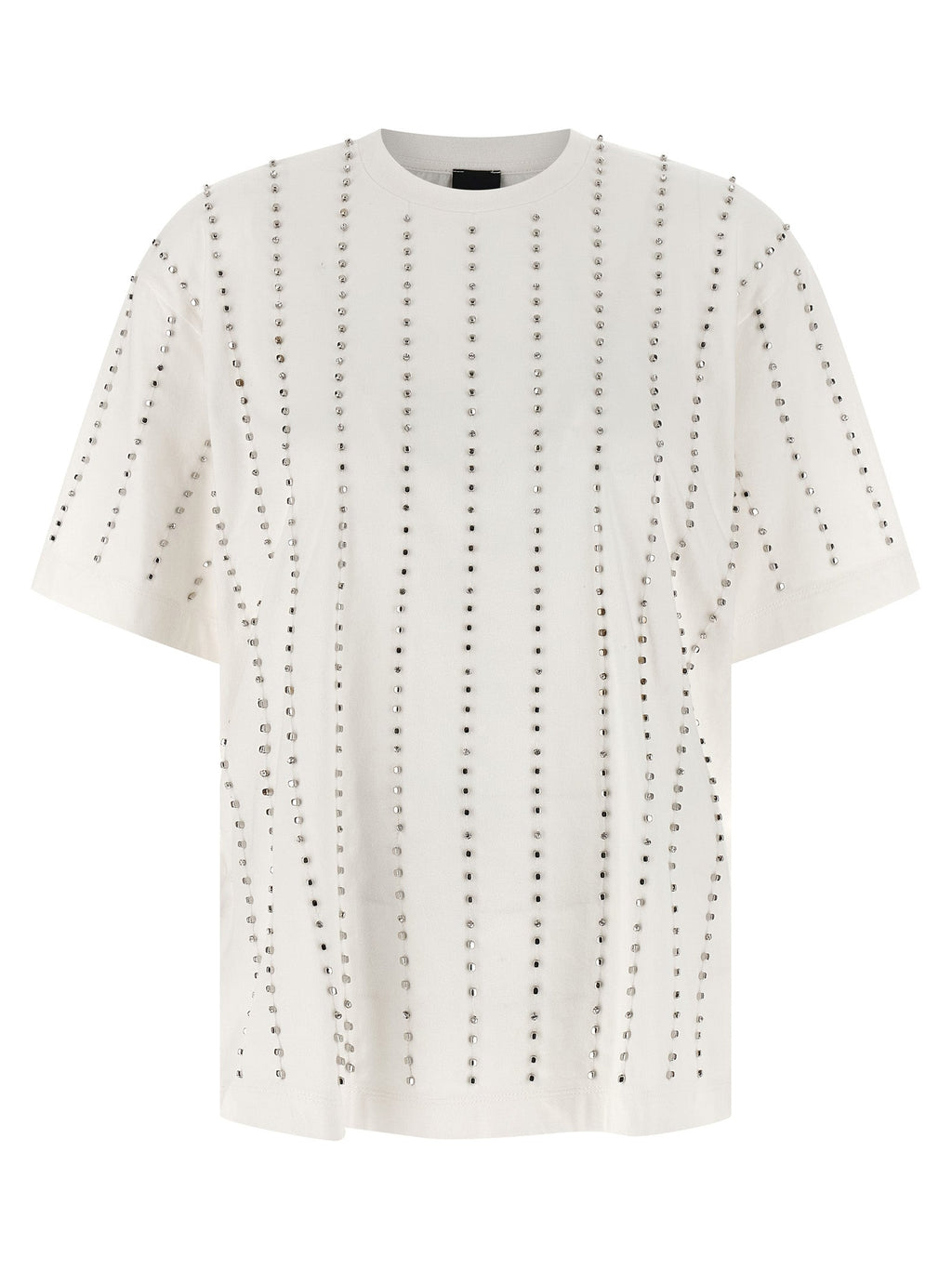 PINKO White Cotton T-Shirt