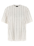 PINKO White Cotton T-Shirt