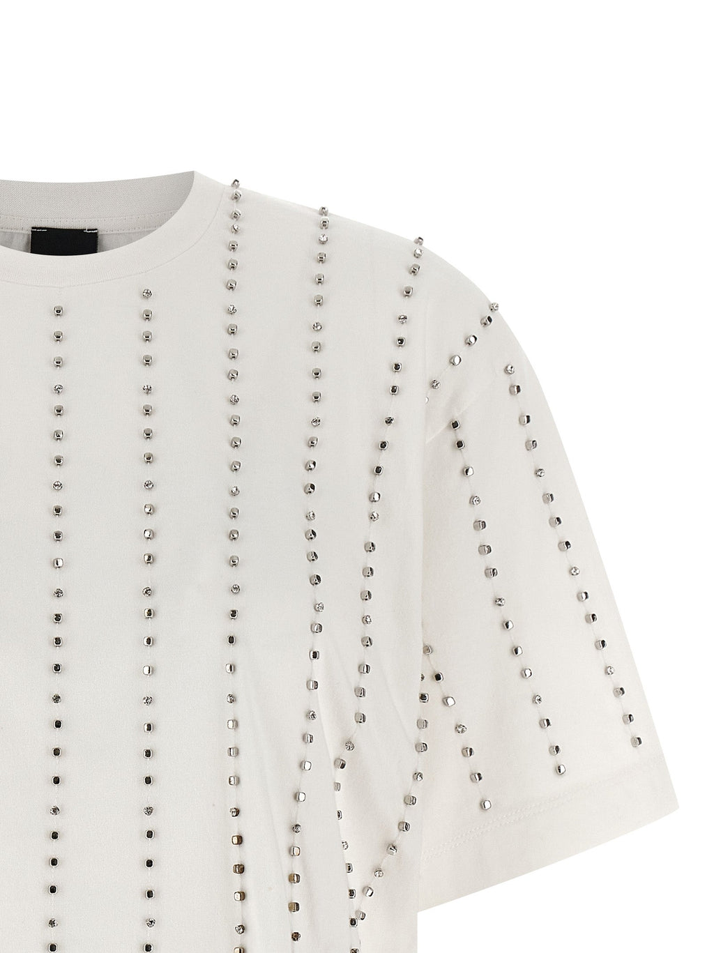 PINKO White Cotton T-Shirt