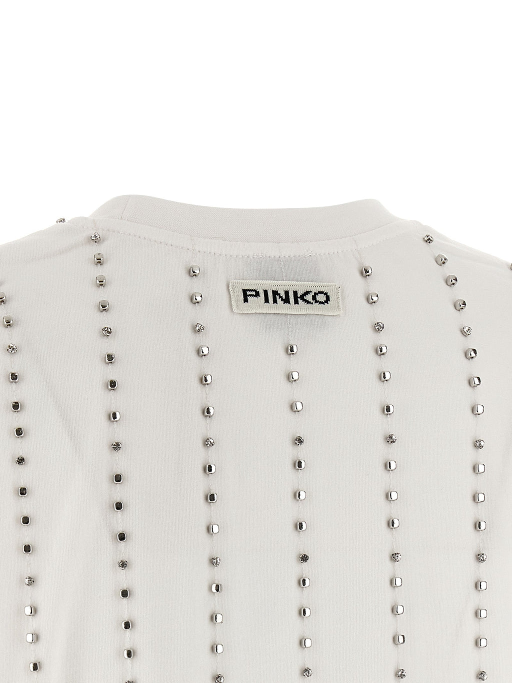 PINKO White Cotton T-Shirt