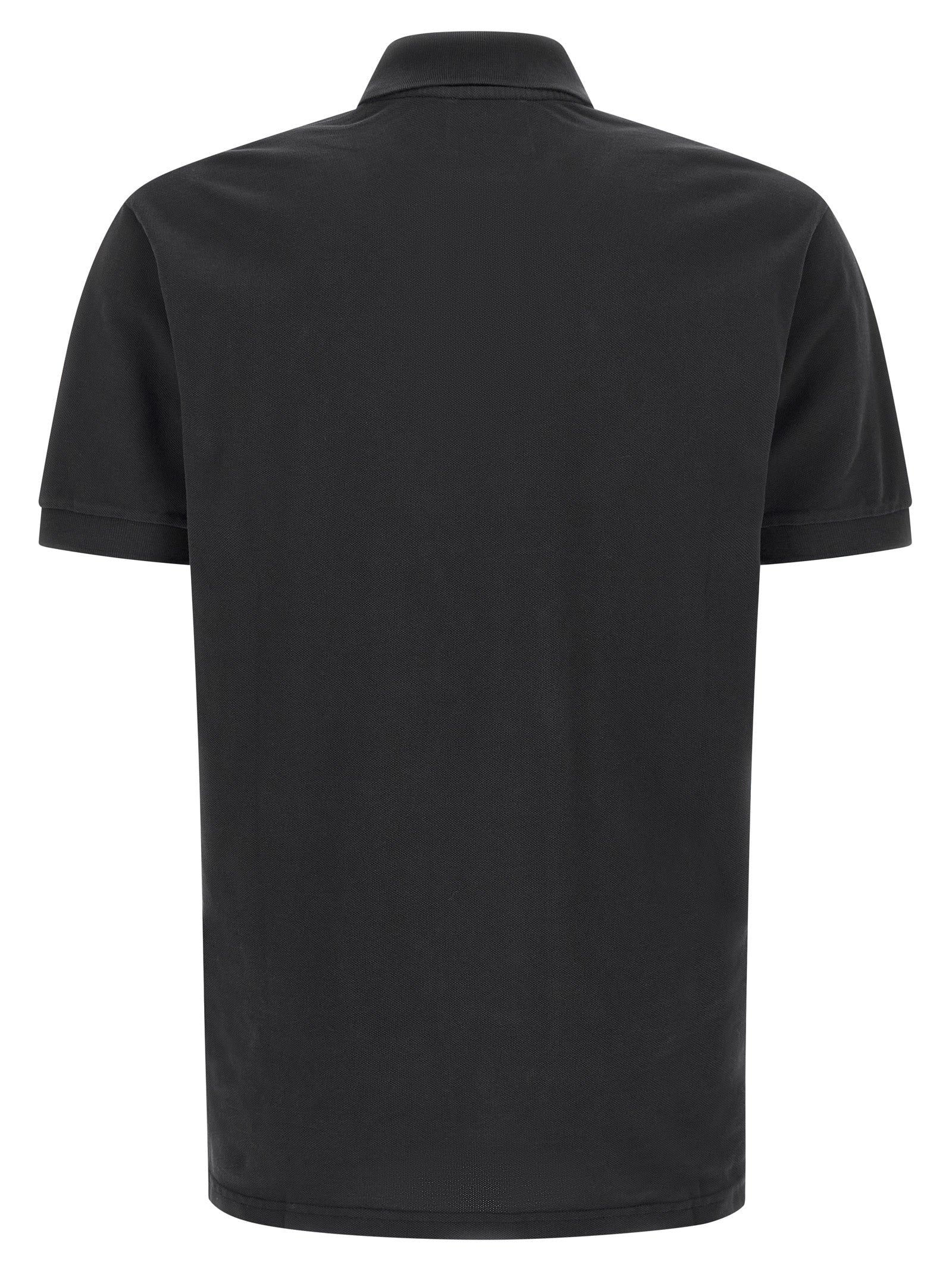 Isabel Marant Black Cotton Polo Shirt