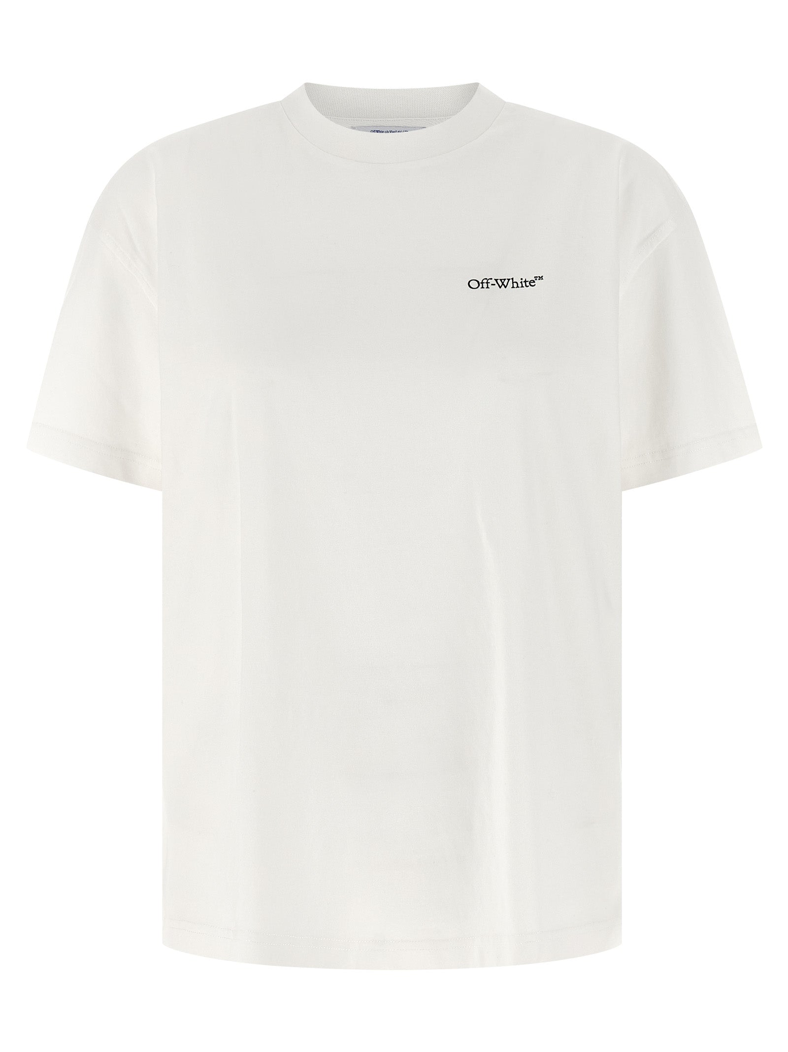 Off-White White Cotton T-Shirt