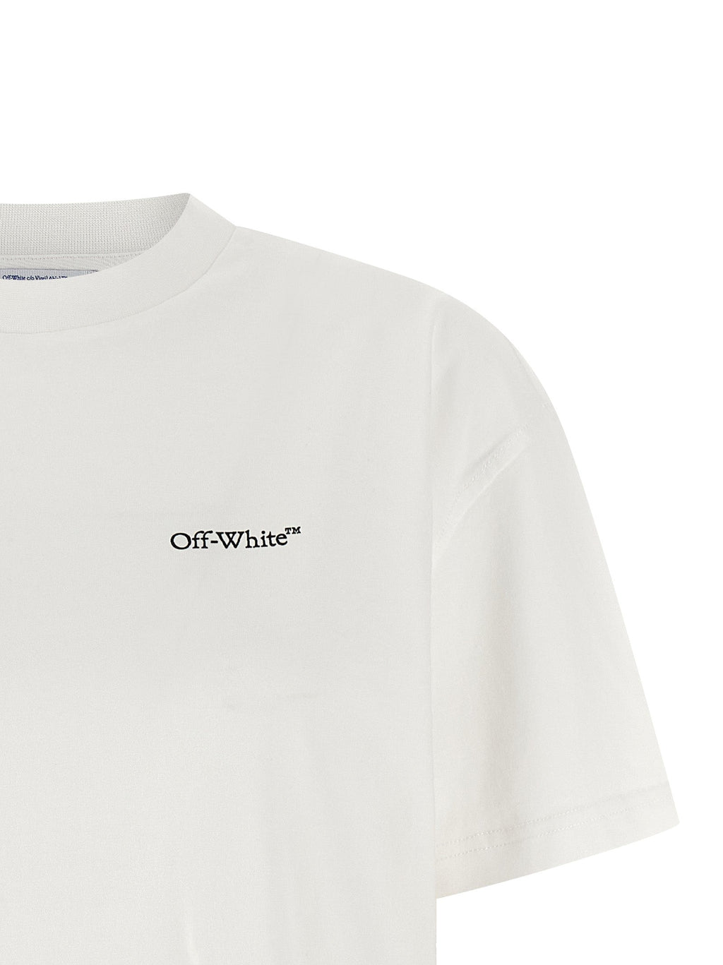 Off-White White Cotton T-Shirt