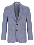 Pal Zileri Blue Wool Blazer
