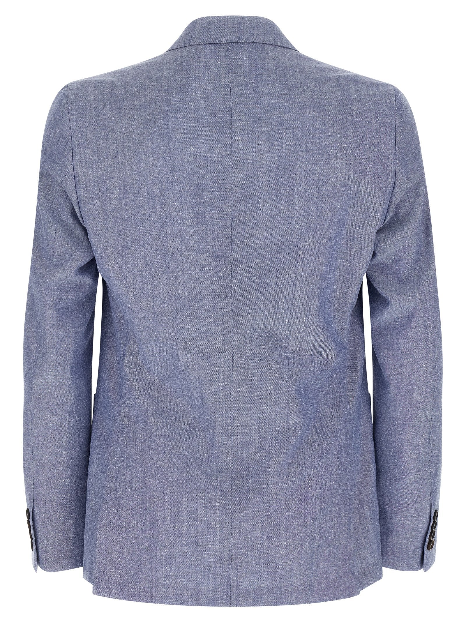 Pal Zileri Blue Wool Blazer