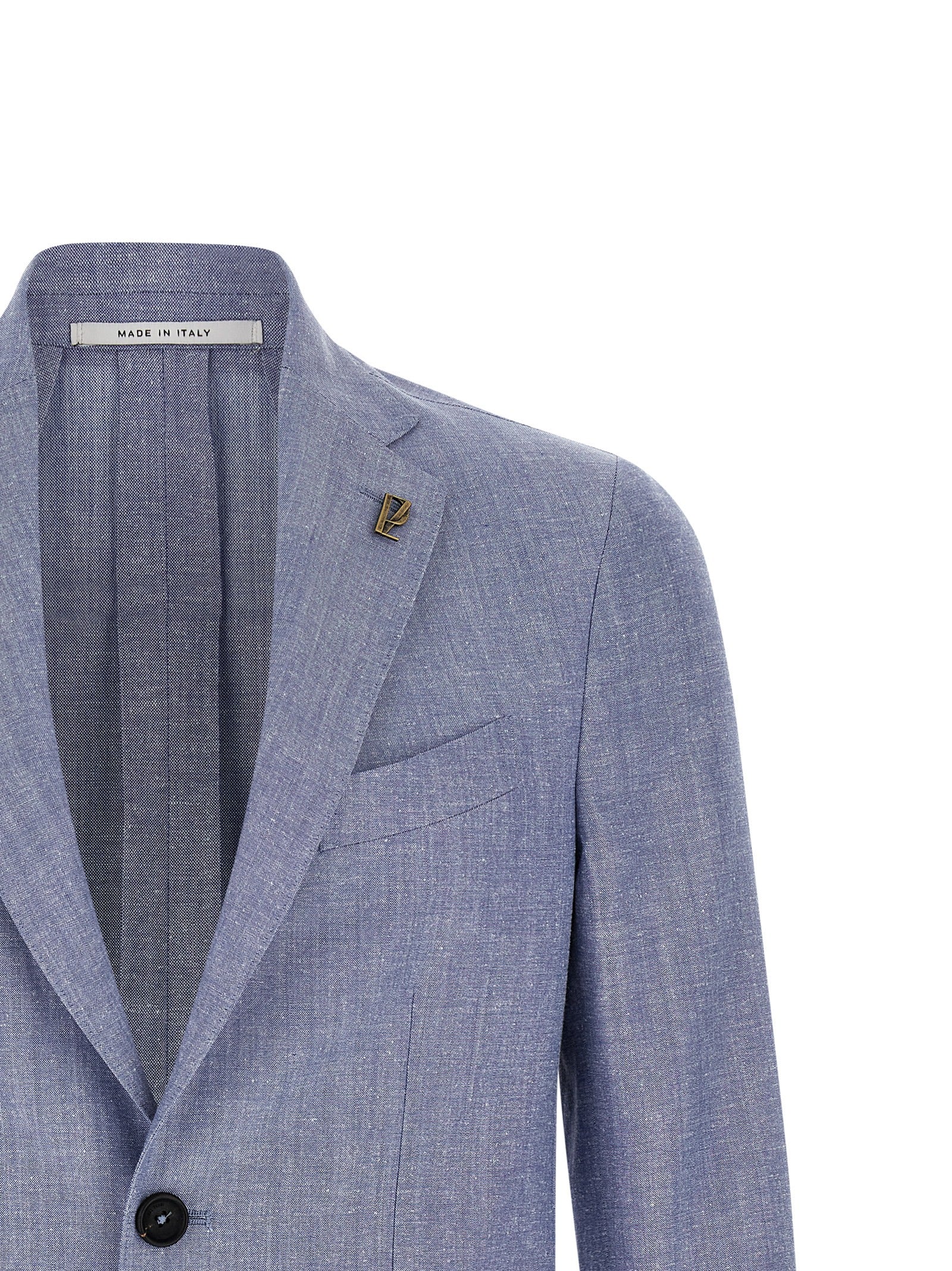Pal Zileri Blue Wool Blazer