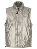 C.P. Company Silver Polyester Sleeveless Jacket
