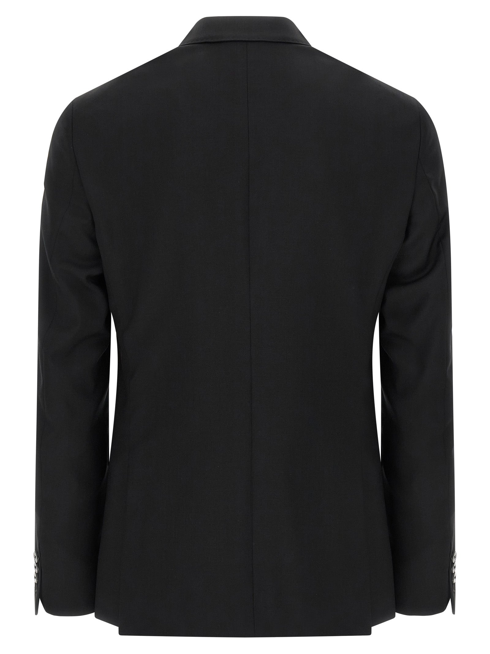 Pal Zileri Black Wool Two-Piece Suit