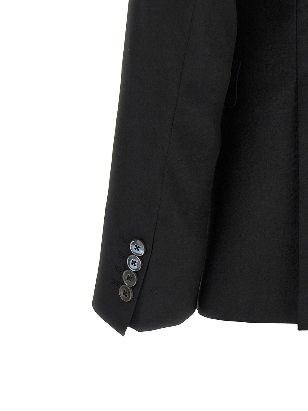 Pal Zileri Black Wool Two-Piece Suit