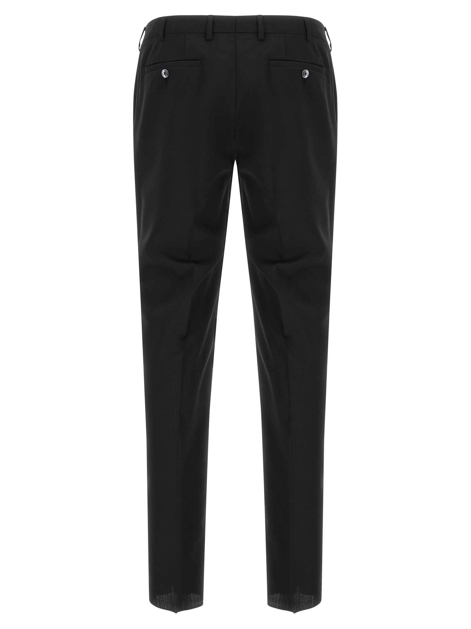 Pal Zileri Black Wool Two-Piece Suit