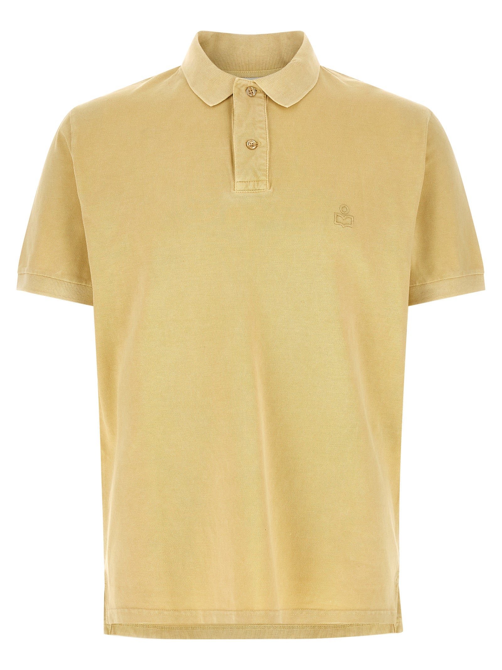 Isabel Marant Bicolor Cotton Polo Shirt
