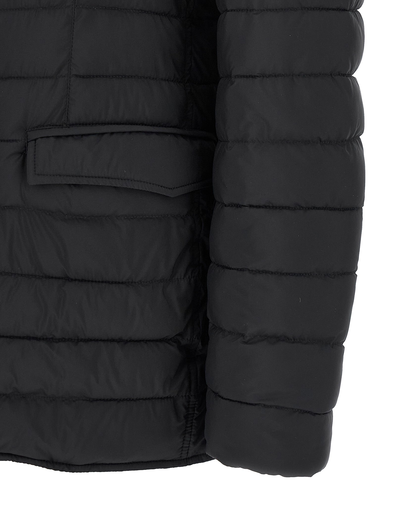 Herno Blue Polyamide Full-Length Jacket