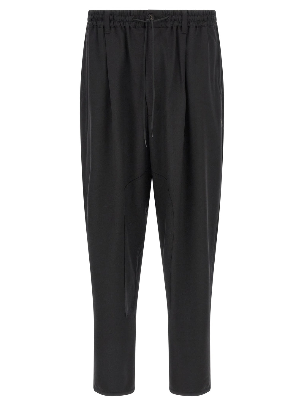 Y-3 Black Polyester Casual Pants