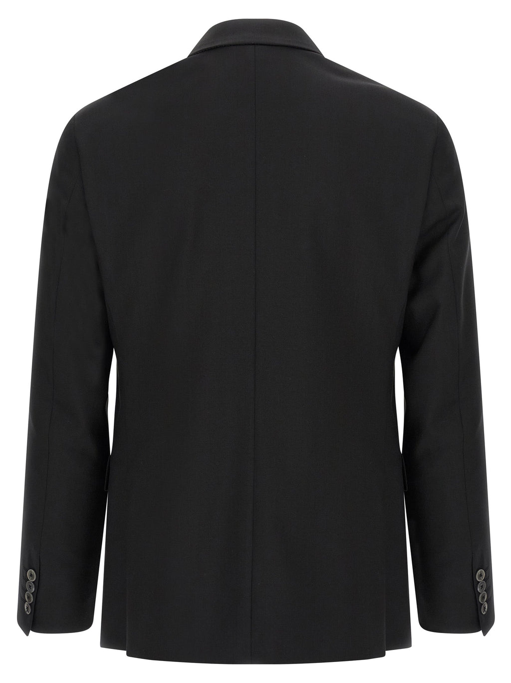 Pal Zileri Black Wool Two-Piece Suit