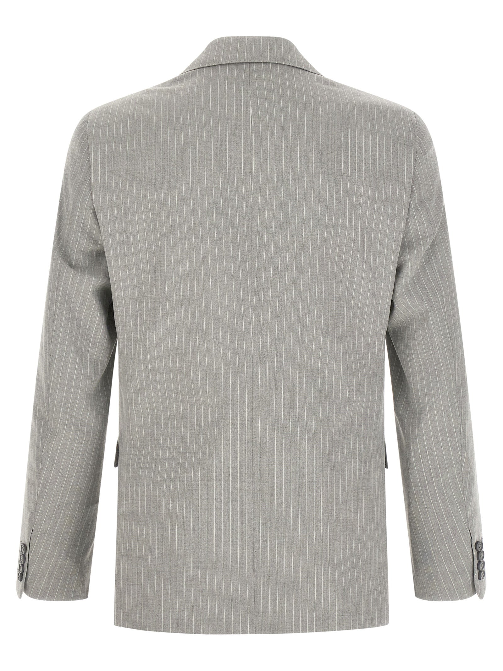 Pal Zileri Gray Polyester Two-Piece Suit