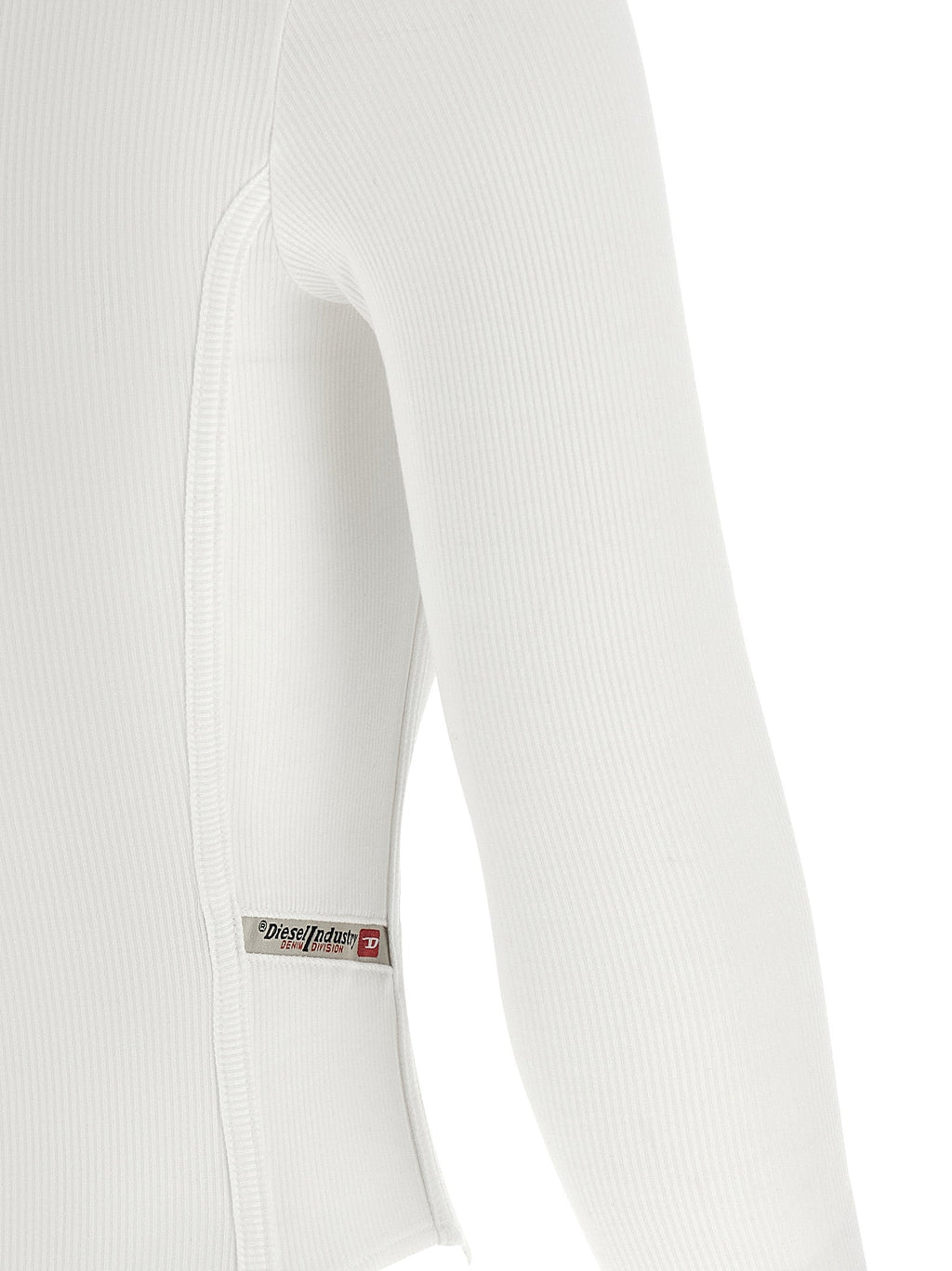 Diesel White Viscose Bodysuit