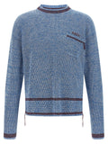 Marni Blue Cotton Cardigan