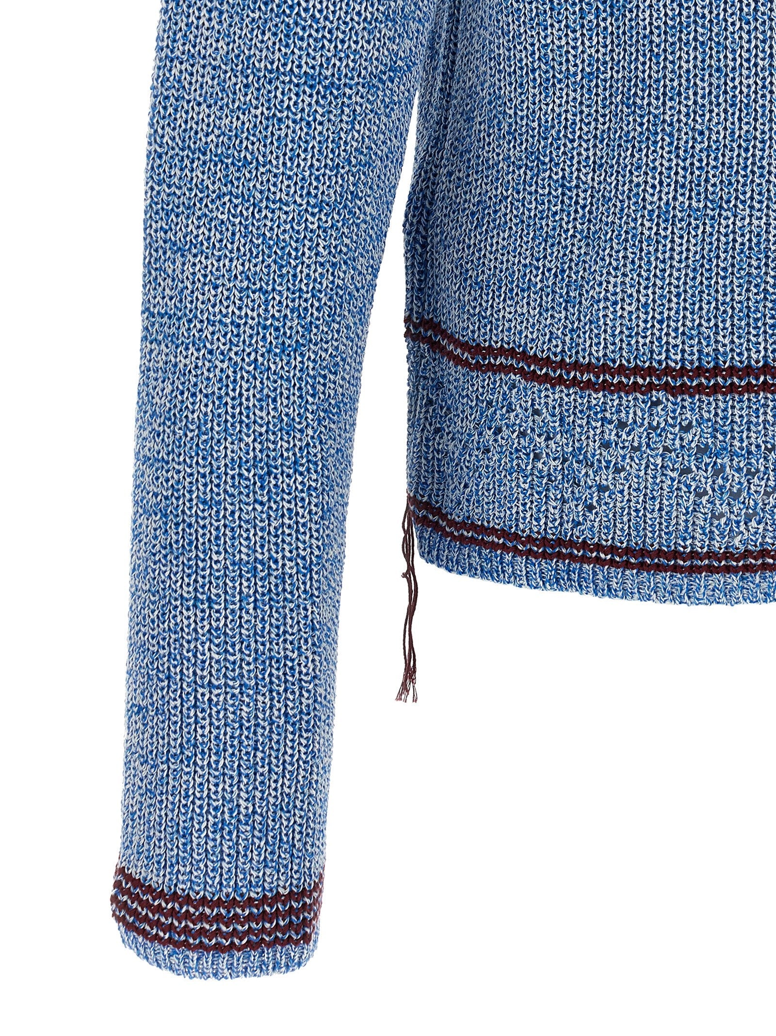 Marni Blue Cotton Cardigan