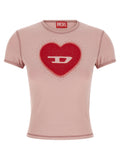 Diesel Multicolor Cotton T-Shirt