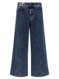 Diesel Blue Cotton Jeans Denim