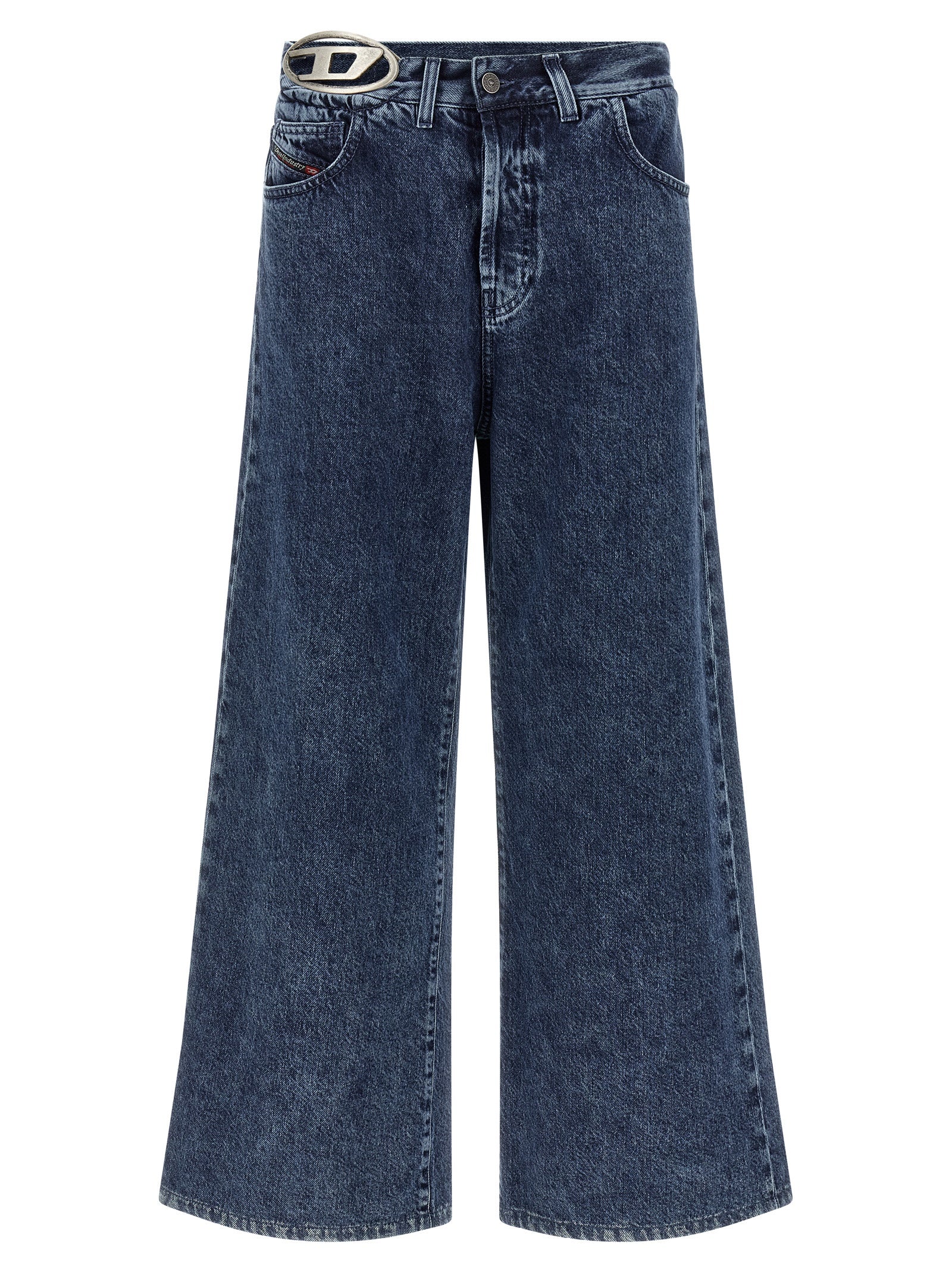 Diesel Blue Cotton Jeans Denim