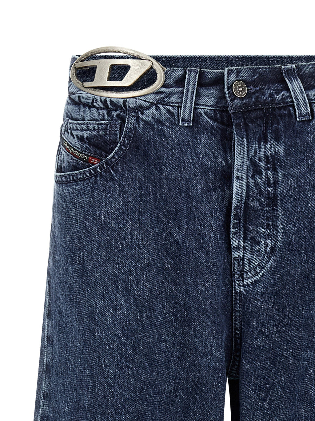 Diesel Blue Cotton Jeans Denim