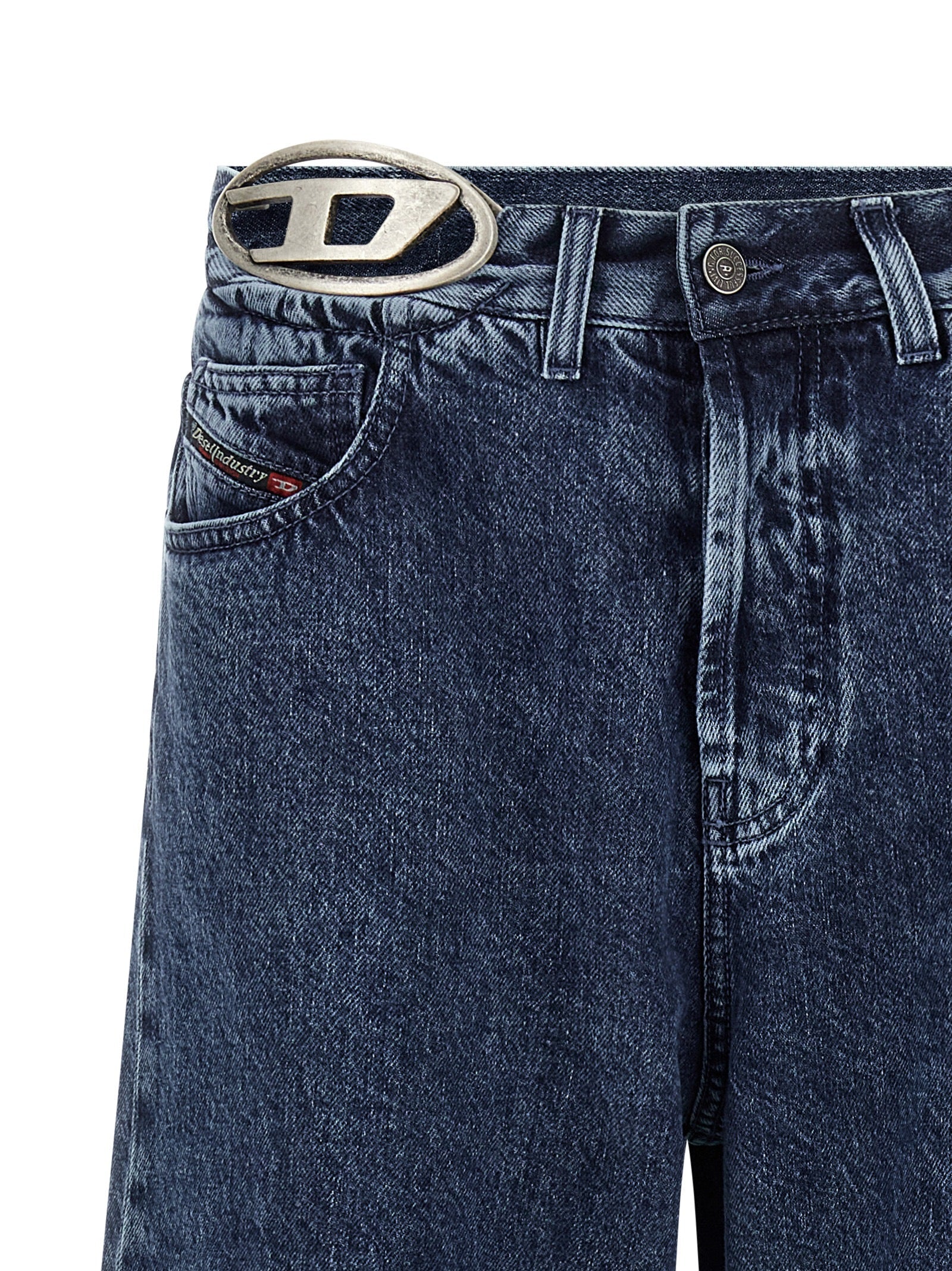 Diesel Blue Cotton Jeans Denim